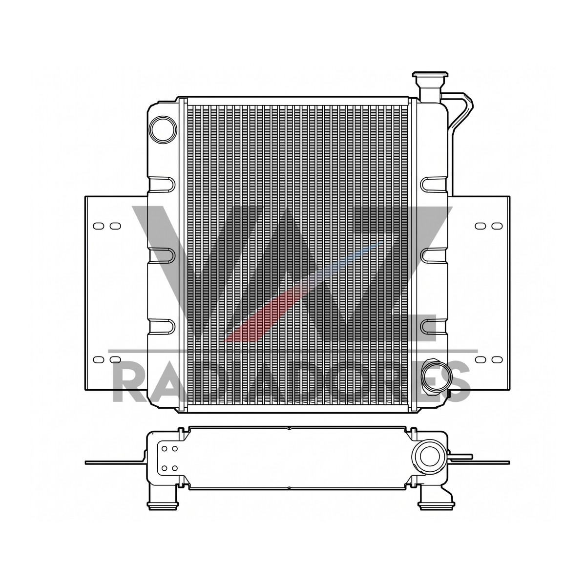 RADIADOR CLARK 3307723 / 3311484