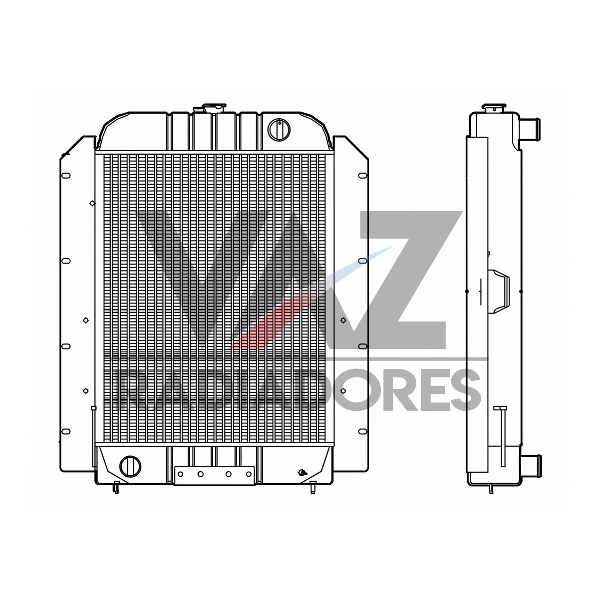RADIADOR MF 3640 3471970M91