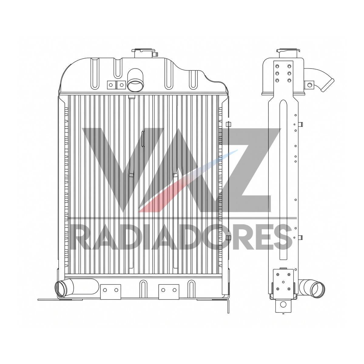 RADIADOR MF 50X 1482048 / 1481315