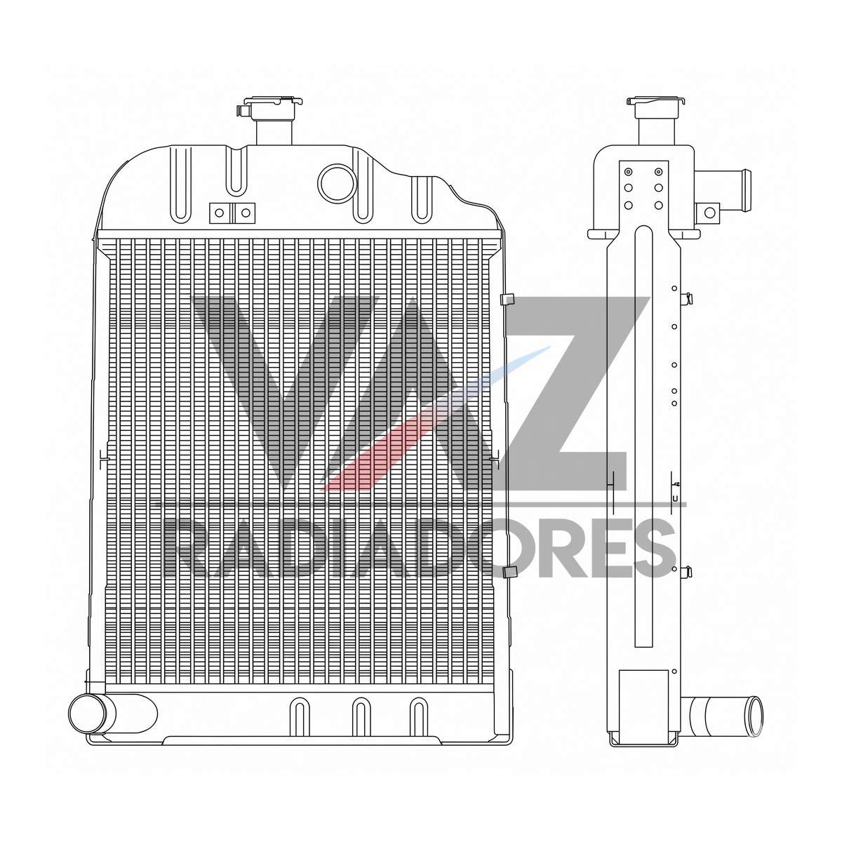 RADIADOR MF 235 2800636