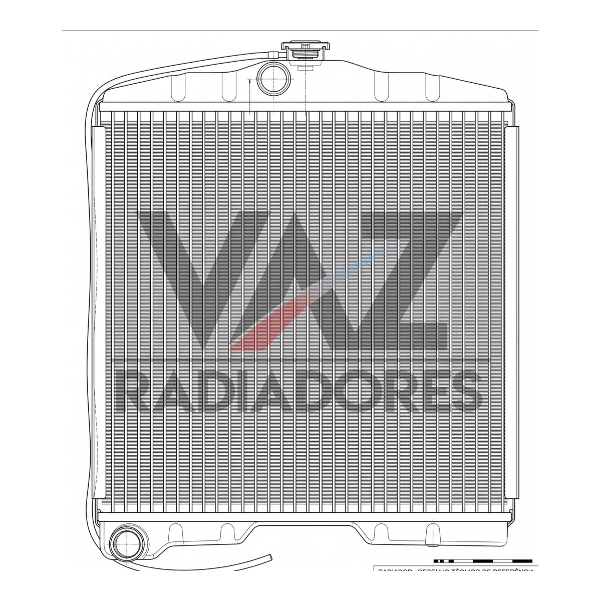 RADIADOR VALTRA 60ID 103000 / 190931