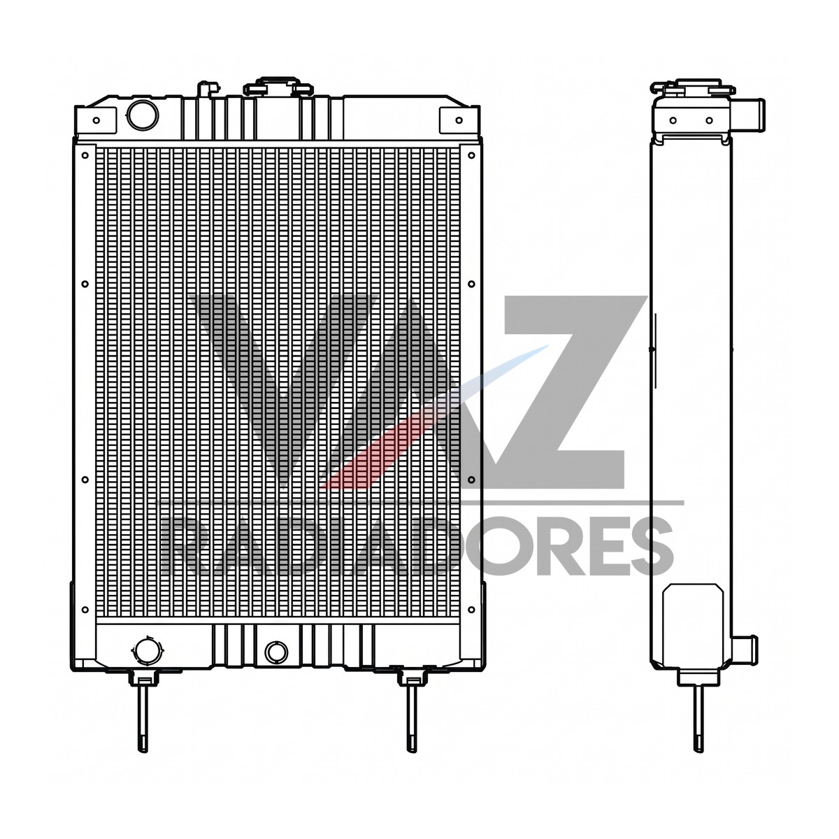 RADIADOR NH 8830 9575846