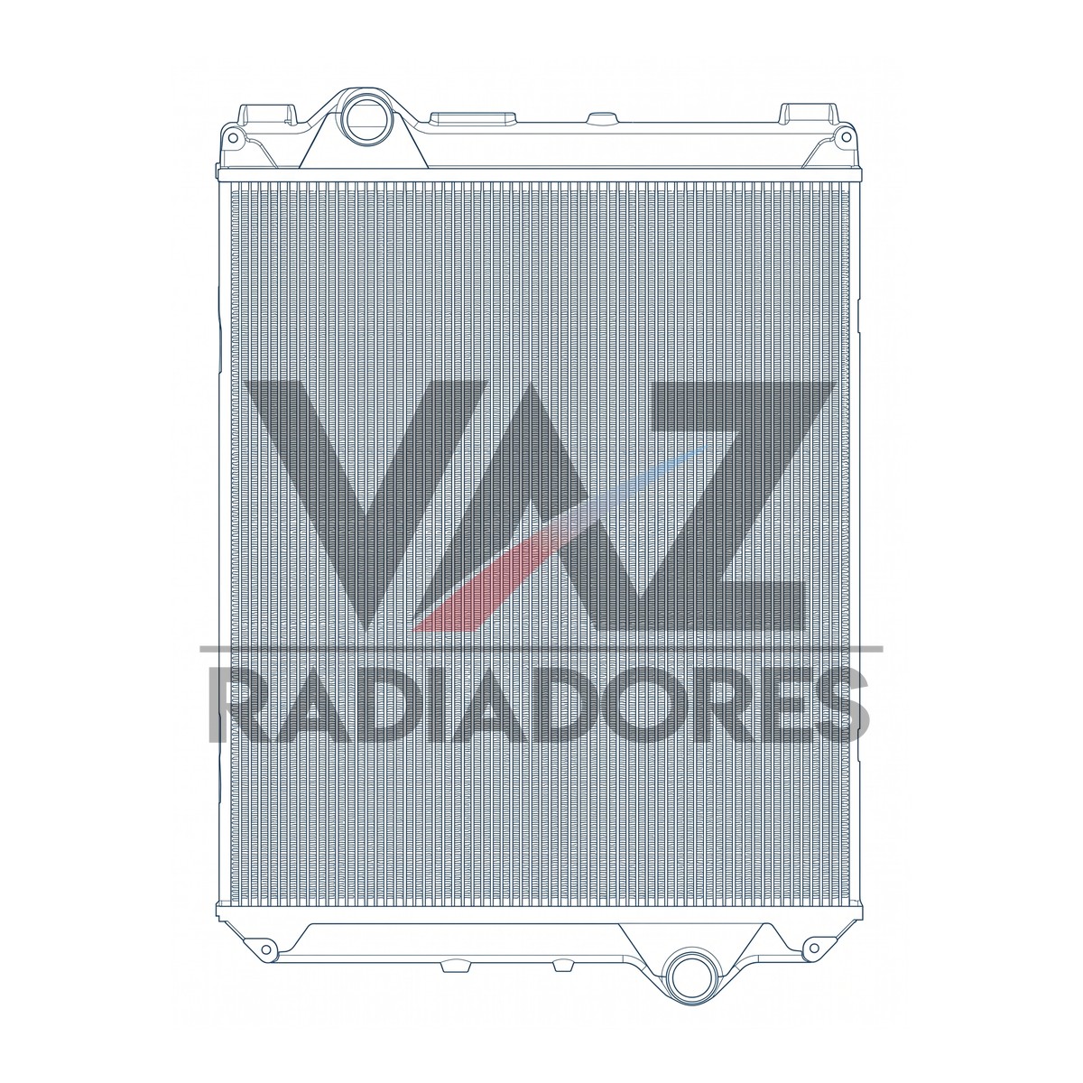 RADIADOR JD 4030 / 4040 / 7200 / 7215 / 7230  RE580564