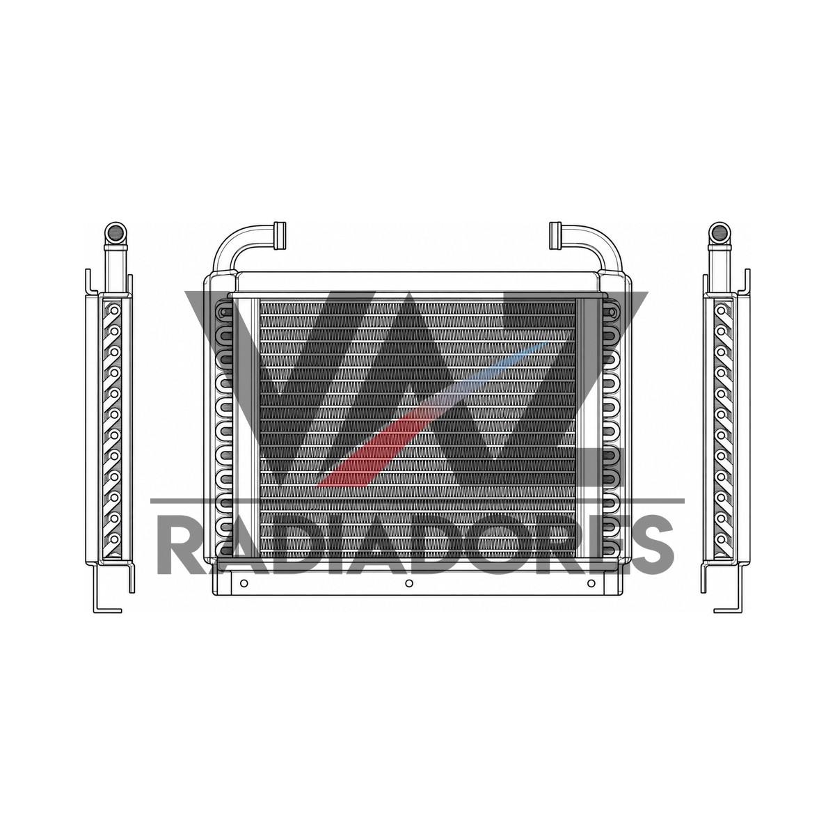 RADIADOR JD OLEO 6405 / 6605 DQ45143 / DQ41945