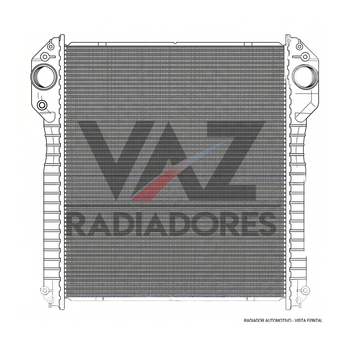 RADIADOR JCB 214 128/14326 128/3CX / 4CX / TM270 / TM270LE / 214-4 / 214e / 4CX 444 30/926671 30/915200