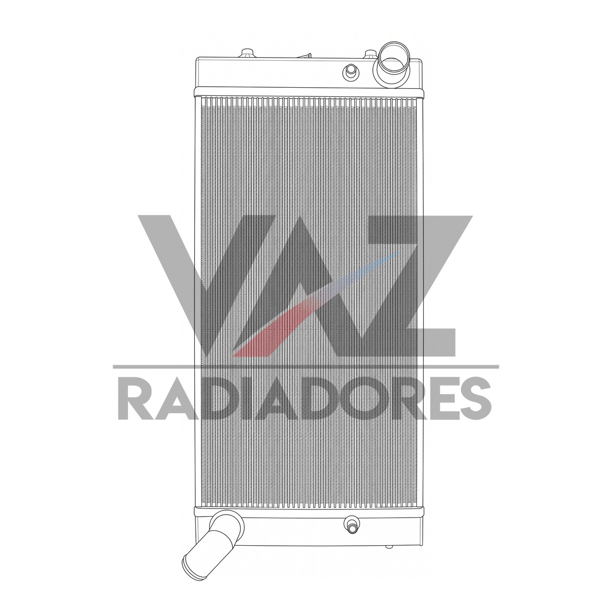 RADIADOR KOMATSU D61EX15E  1340373110