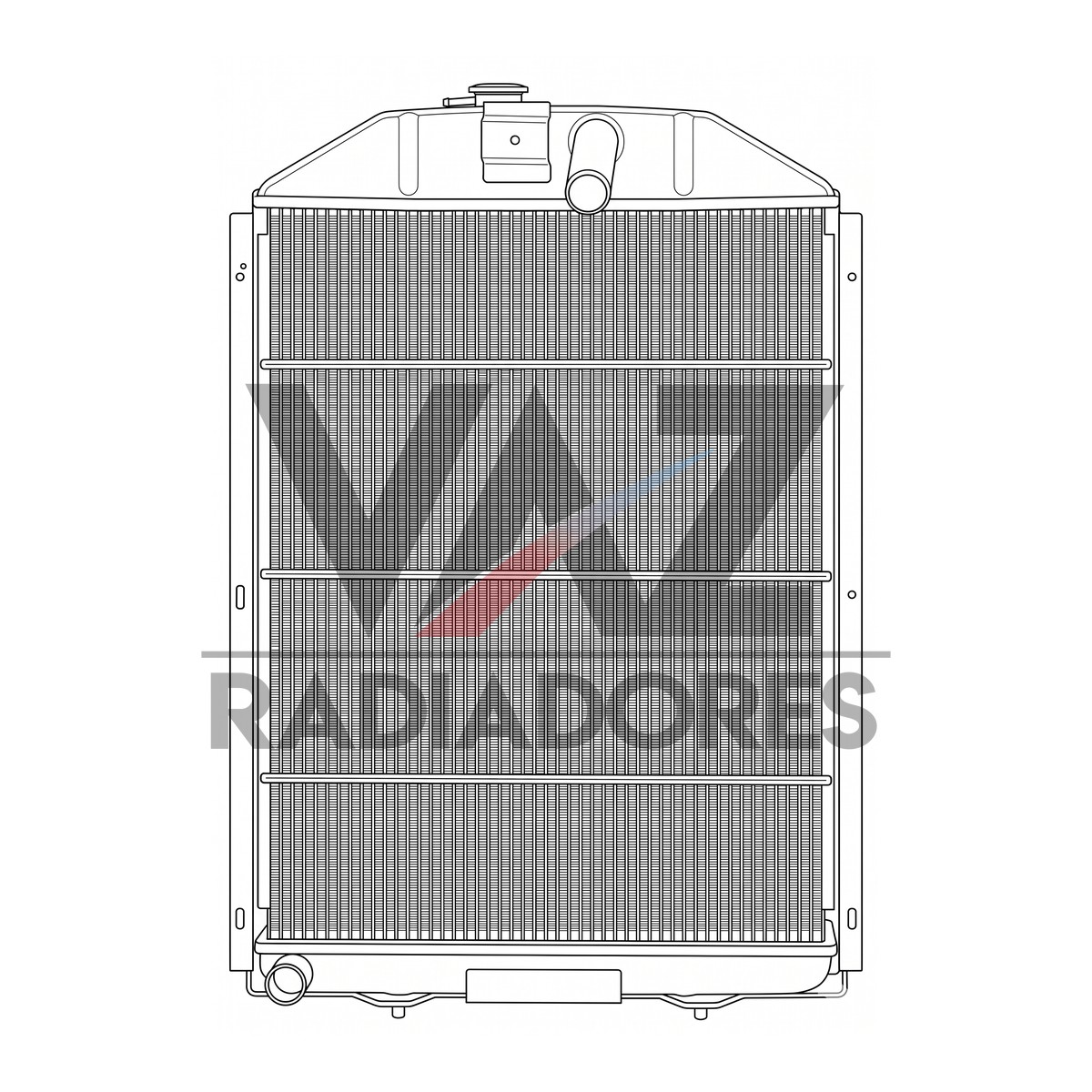 RADIADOR MWM 229 TURBINADO
