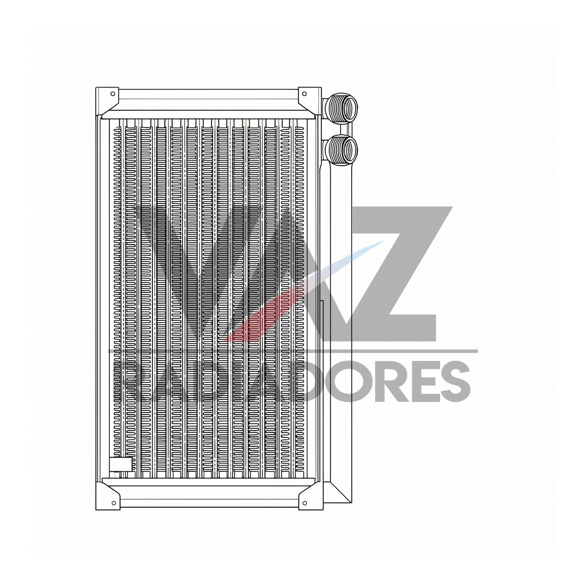 RADIADOR CASE OLEO W20B / W20E E69605