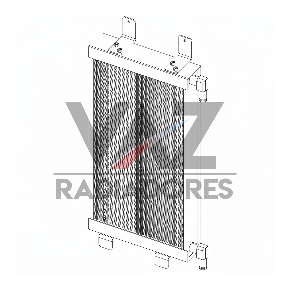 RADIADOR CASE OLEO 621E / F / G / G2 / 721D / E / F / G / G2 8501295