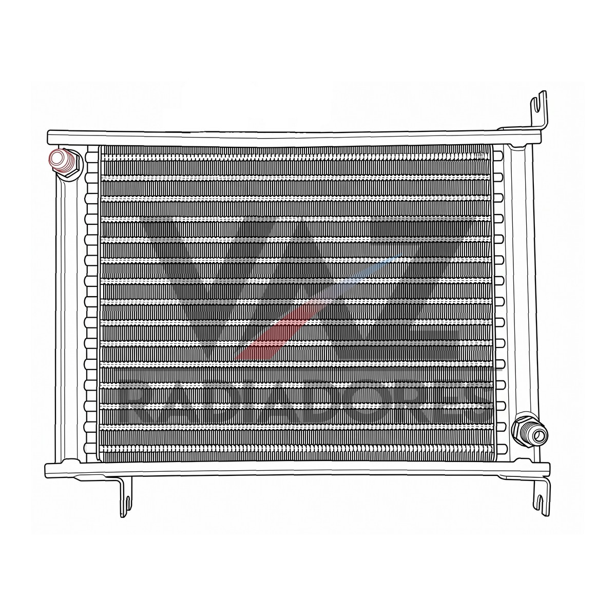 RADIADOR MF OLEO 054522