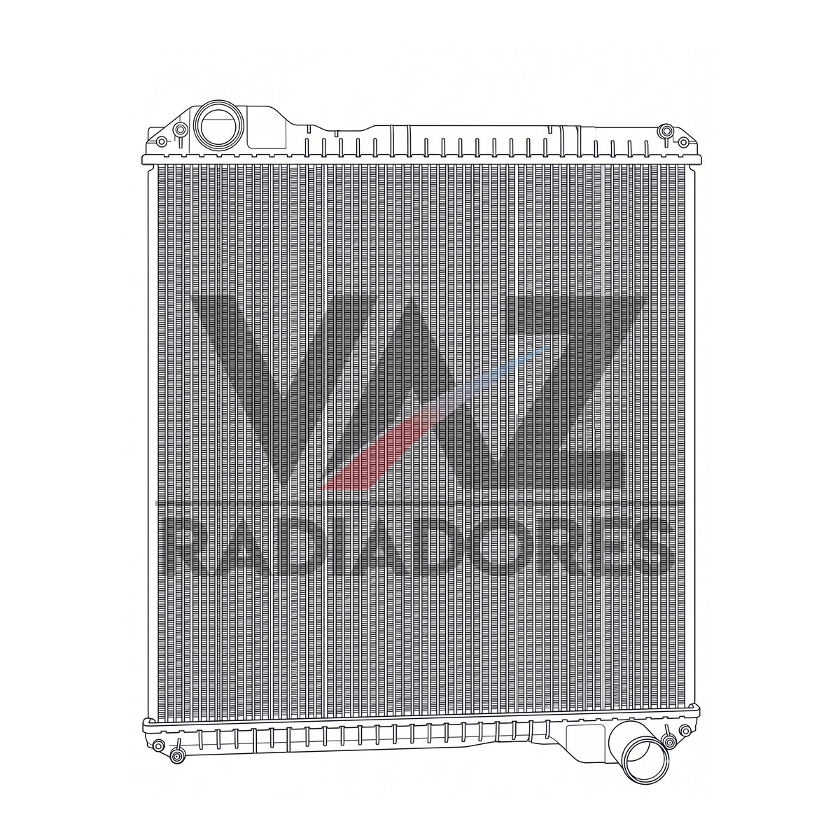 RADIADOR NH RG170 / 845B  /  865B 84261959