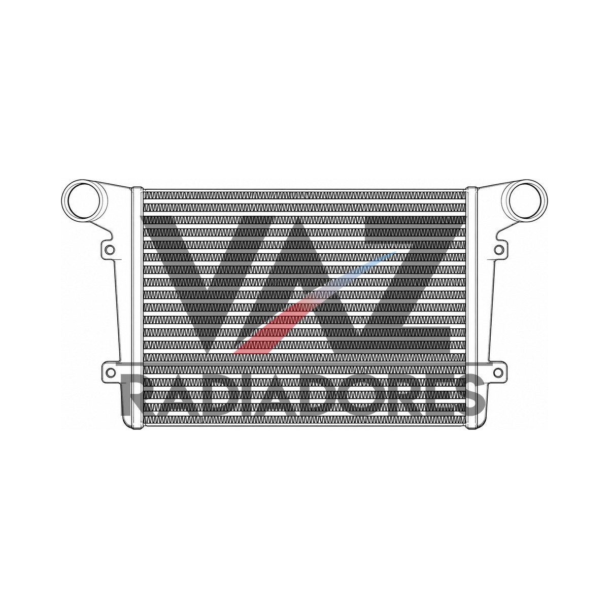 INTERCOOLER FORD CARGO 815 ANO 00> CARGO 815 / 915 ELETRÔNICO ANO 05> 4C456K775AC