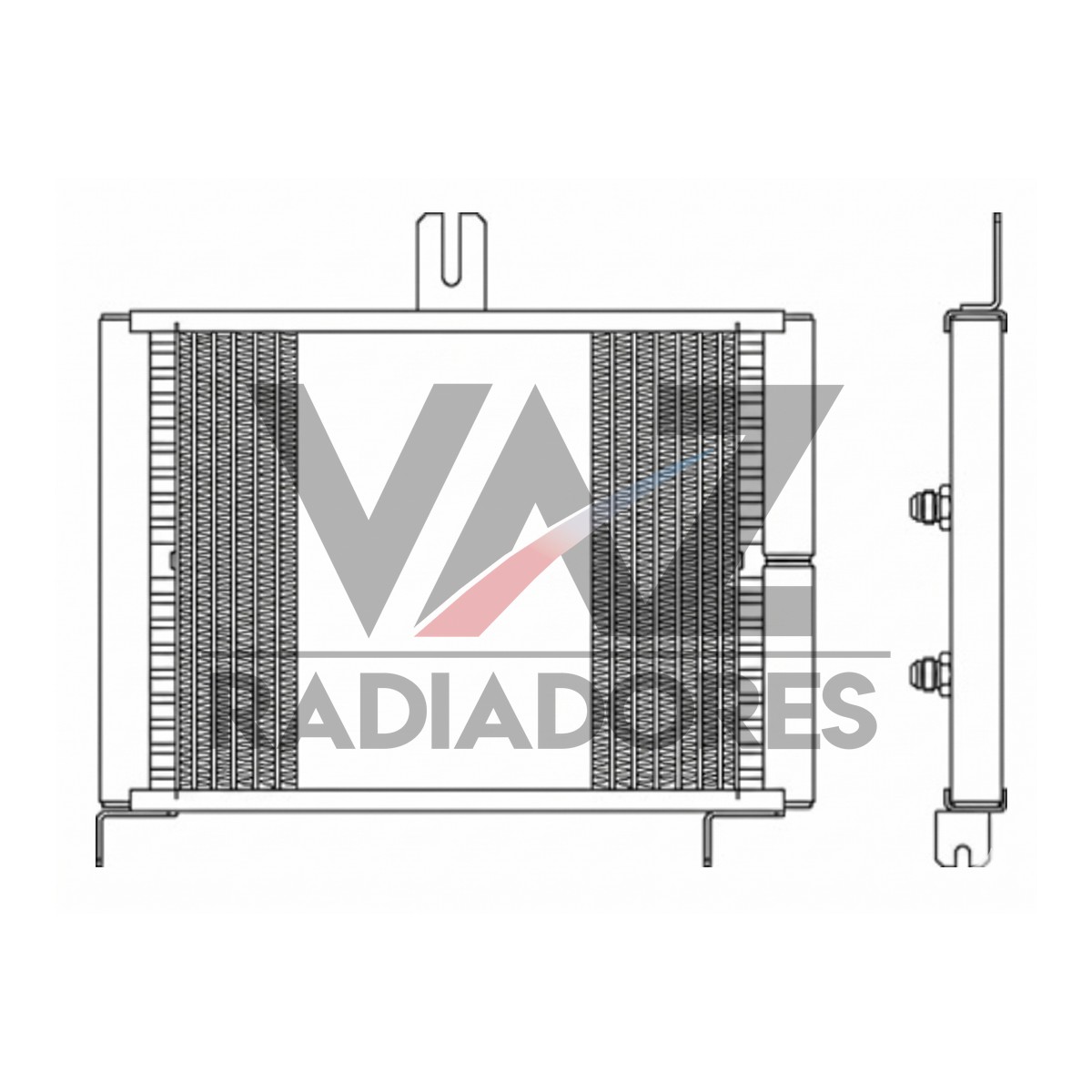 RADIADOR VALTRA OLEO 685C / 685F / 785C / 785F 83287010